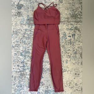 Avia Rust Leggings and Top Set